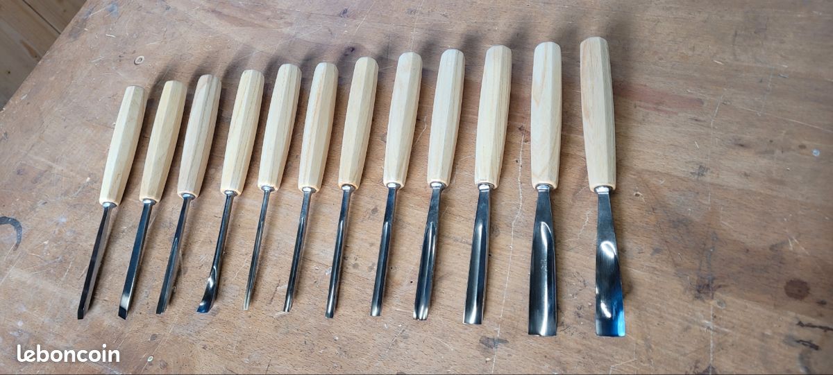 Zerone Jeu De Burins En Acier Allié Lot De 6 Ciseaux En Acier Allié