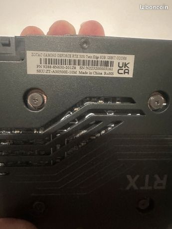 Rtx 3050 ZOTAC GAMING GEFORCE RTX 3050 Twin Edge 8GB 128BIT GDDR6 2