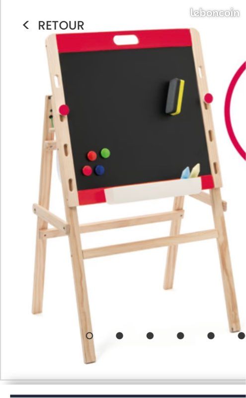 Tableau ardoise pliable oxybull (image 1)