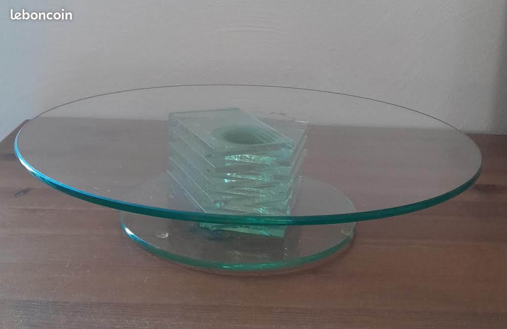 Présentoir à gâteau en verre (joli design) (image 4)