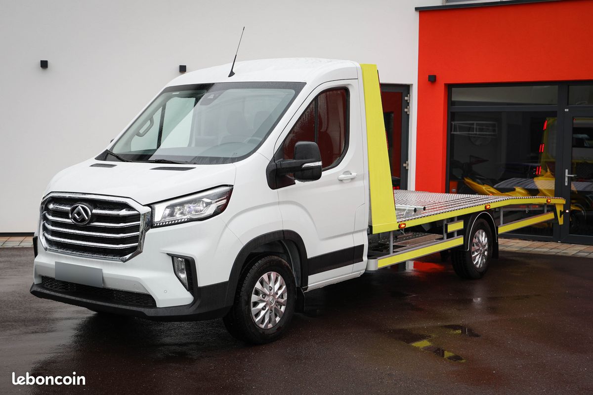 Maxus Deliver 9 2.0 150ch propulsion porte voiture plateau fixe neuf (image 3)