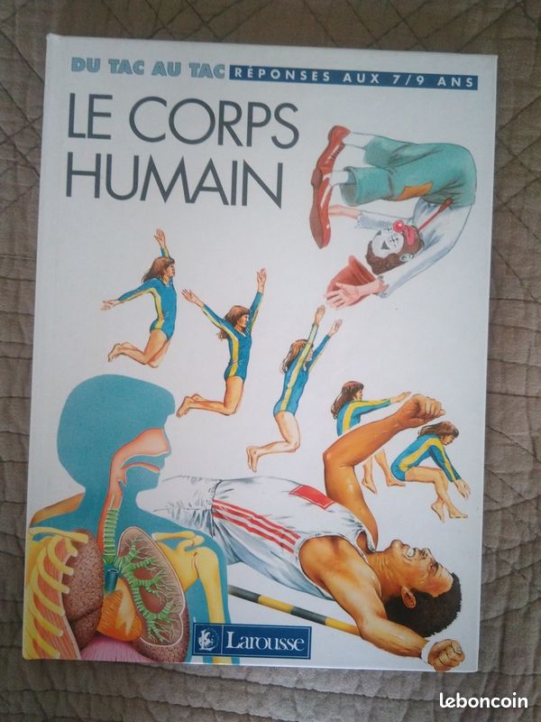 Le corps humain Reponse 7/9 ans larousse etat neuf (image 1)