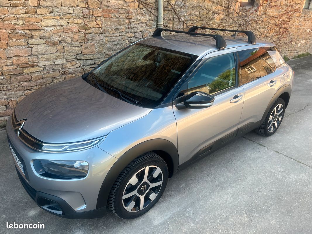 A SAISIR C4 CACTUS 1.2L 110CH. PHASE2 EAT6(boîte automatique)SHINE(vignette crit'air1) suivi GARAGE (image 1)