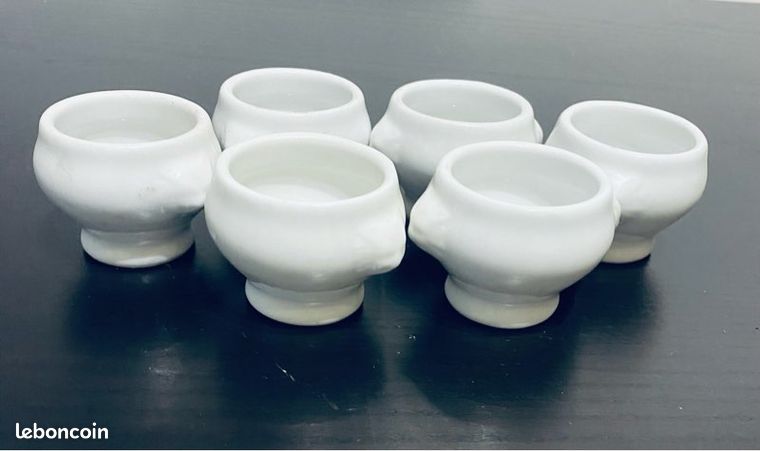 Lot De 12 Cuillères Longues à Cocktail/dessert – Céramique Fruits Vintage (occasion)