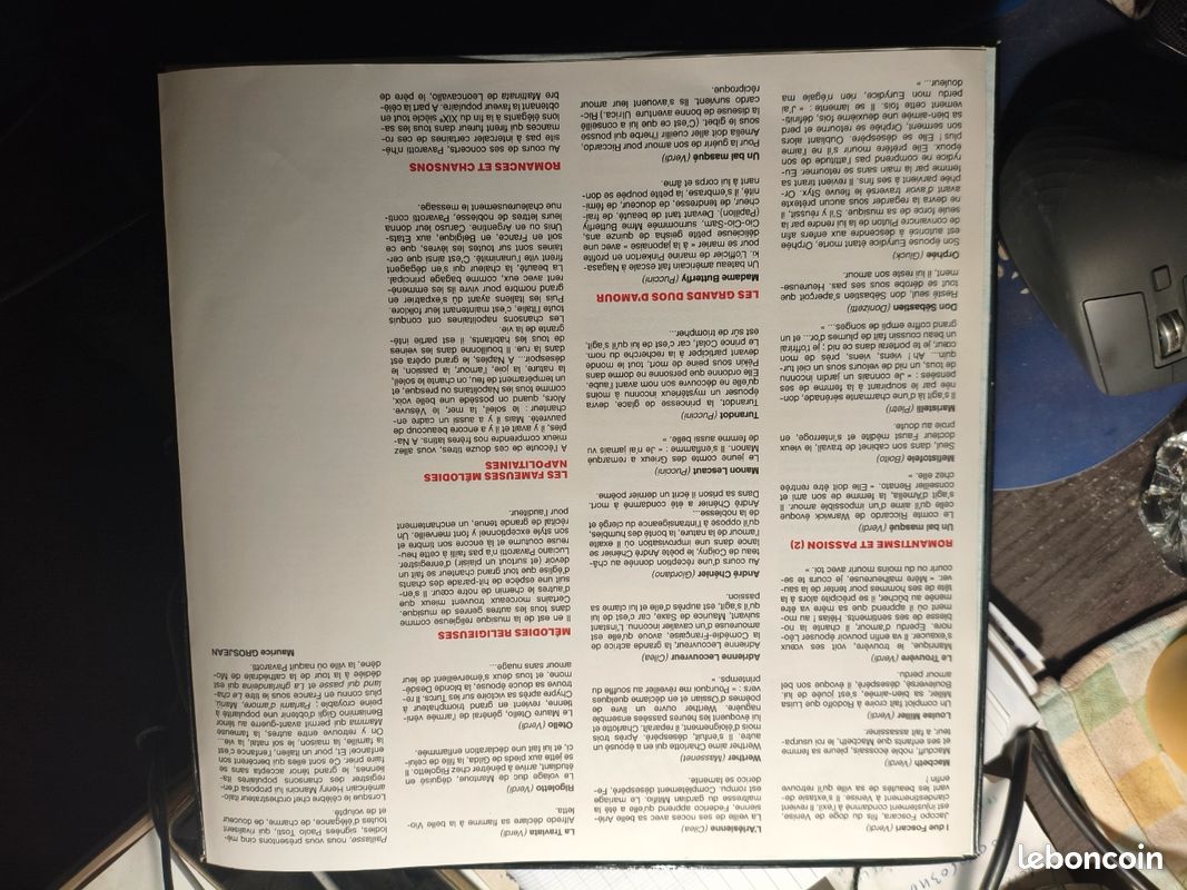 Luciano Pavarotti coffret 8 LP + 1 LP Bonus (image 8)