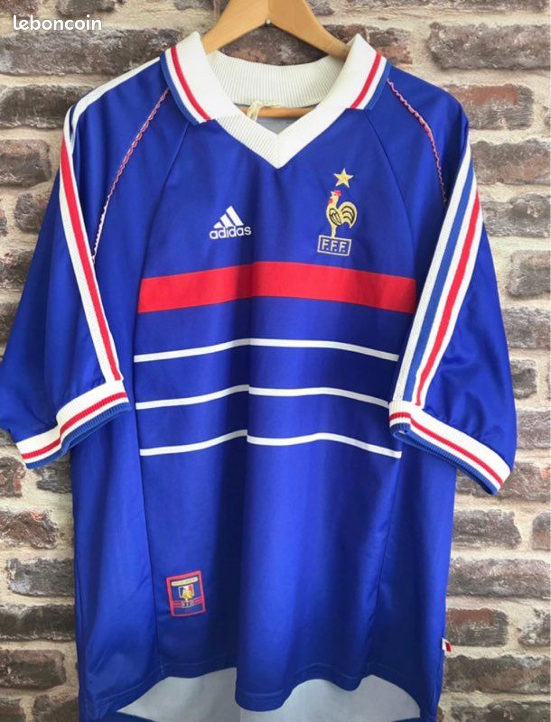Adidas Maillot France Etoile Maillot De Foot Vintage Domicile