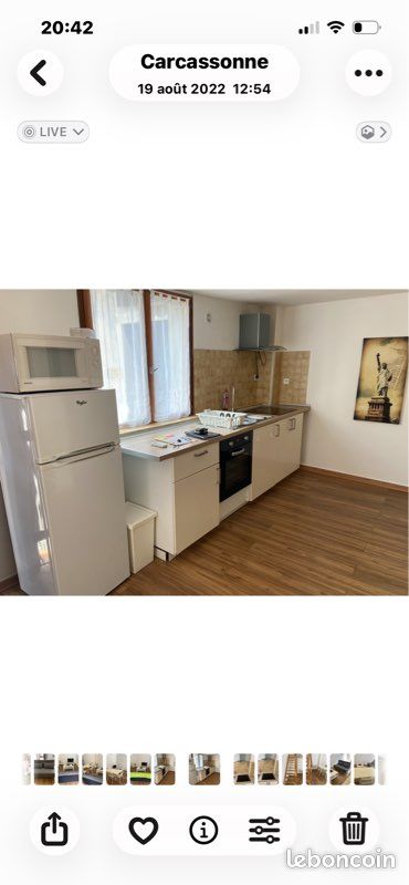 Maison 2 pièces 58 m² · à Carcassonne · 58 m² · 580 €/mois