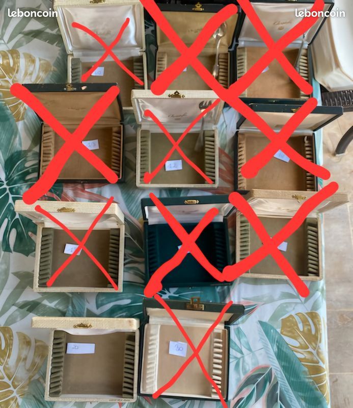 Coffret Christofle Vide Pour Pelle à Tarte Ou Gâteau - Écrin Noir France