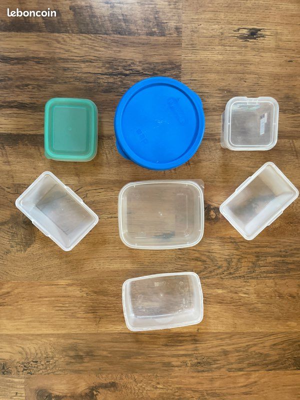 Tupperware charcuterie stockage/pile/boîtes 3 couches