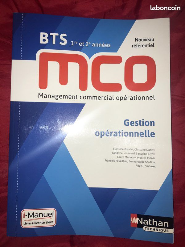 Livres bts 1 ère et 2 ème année mco (image 2)