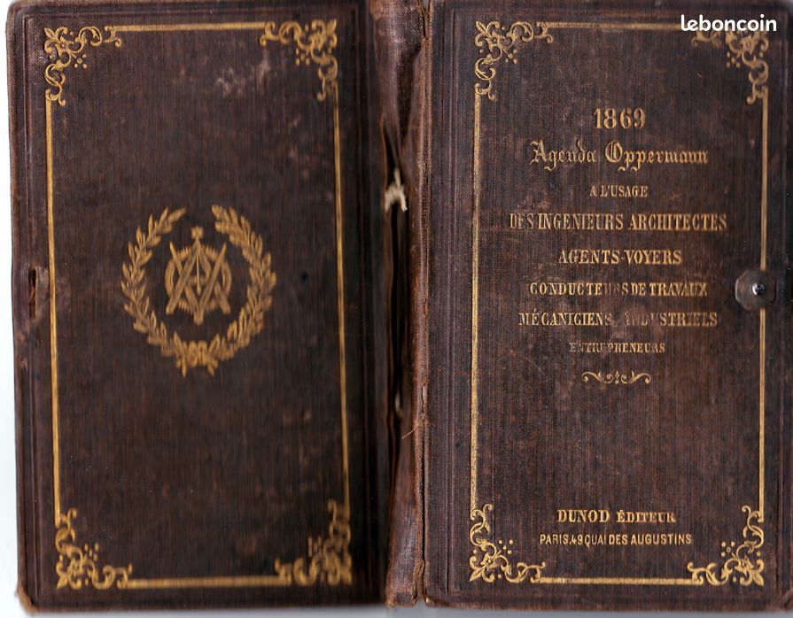 Agenda Oppermann 1869 (image 1)