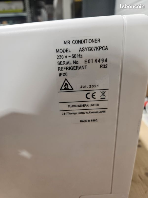 Climatisation Fujitsu (image 1)