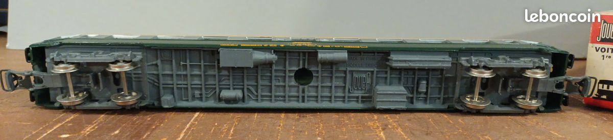 Jouef 5294 Voiture SNCF A7d Type Y UIC Vert - HO 1:87 Neuf Sous Film