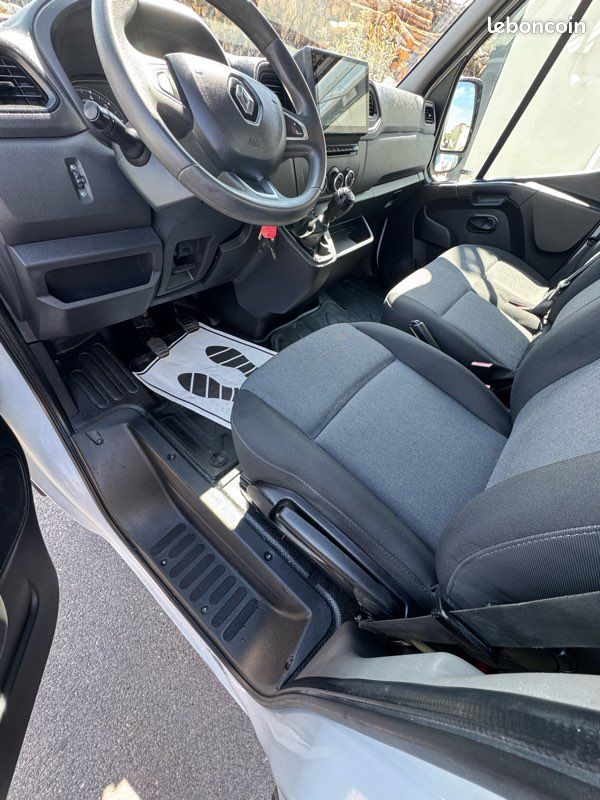 29.158 ht renault master benne + coffre rj3500 2.3 dci 165ch 27.000 kms clim attelage (image 8)