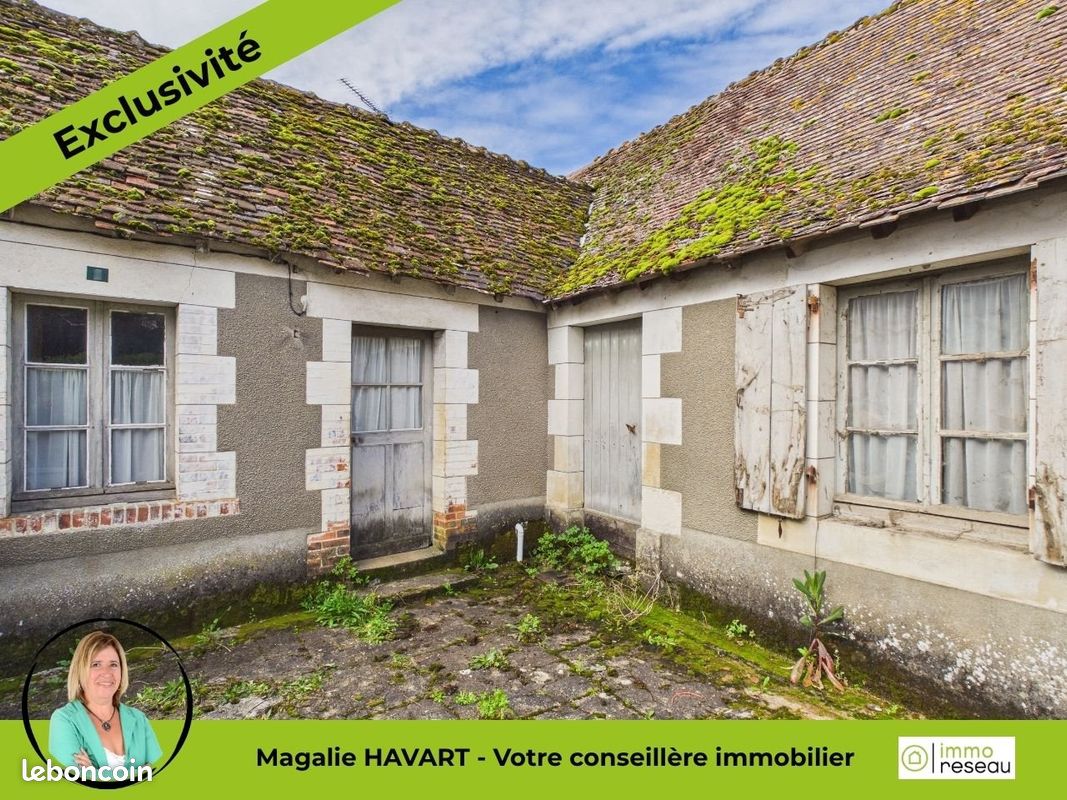 Maison 3 pièces 51 m² · à Prissac · 51 m² · 19 900 €