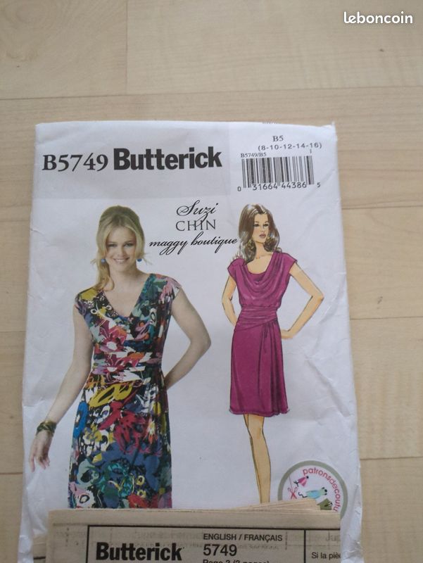 patron couture robe couture cocktail Patron couture robe cocktail Butterick Loisirs créatifs