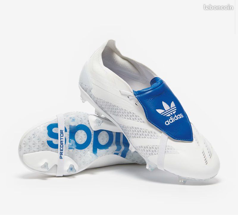 ADIDAS ORIGINALS PREDATOR X BECKHAM ELITE TONGUE FG Blanc Ftwr
