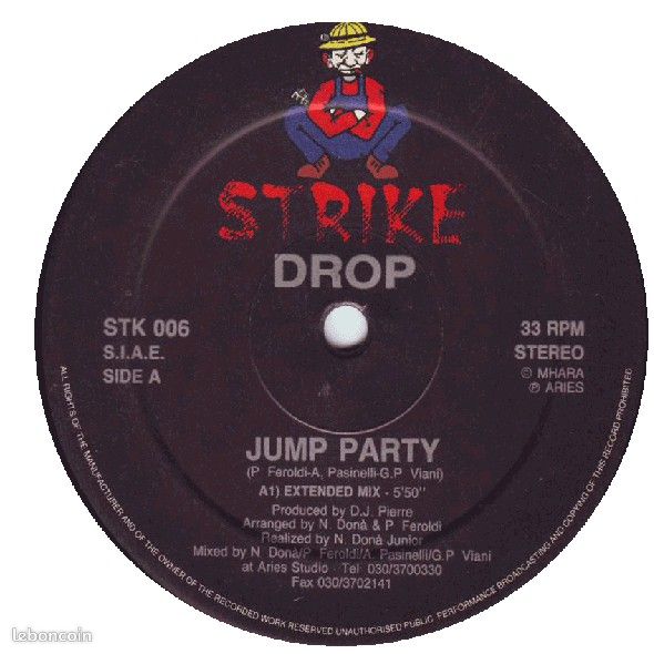 Drop – Jump Party en vinyle (image 1)