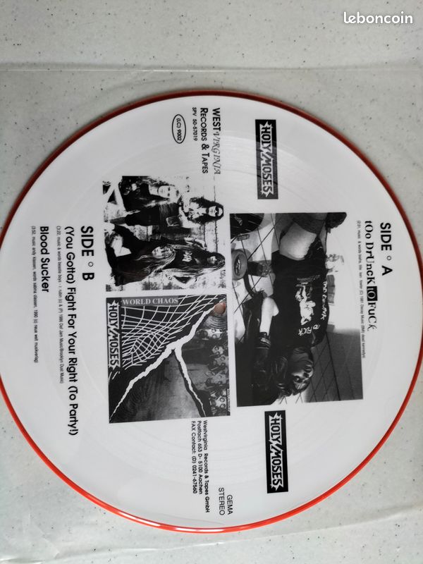 Vinyle du groupe HOLY MOSES (image 1)