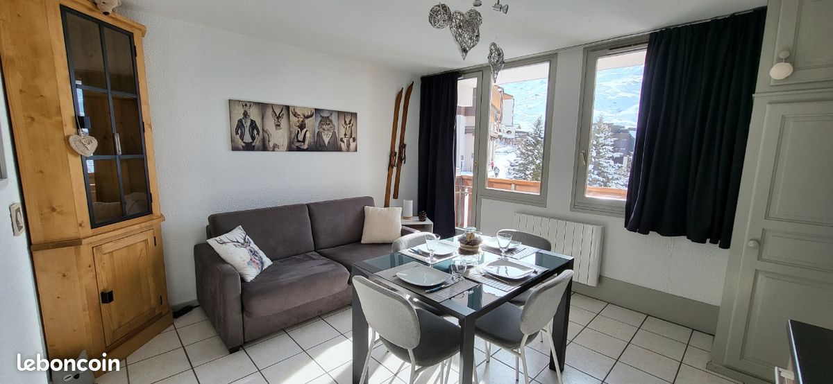 Appartement 2 pièces 25 m² · à Les Belleville · 25 m² · 500 €/mois