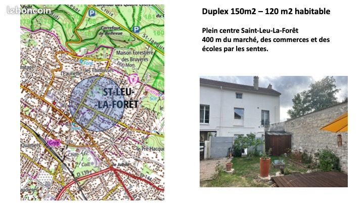 Appartement 5 pièces 118 m² · à Saint-Leu-la-Forêt · 118 m² · 425 000 €