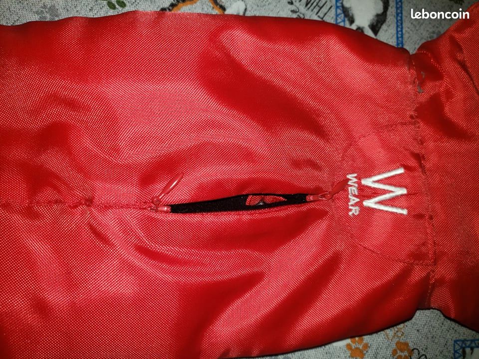 Manteau chien rouge (image 2)