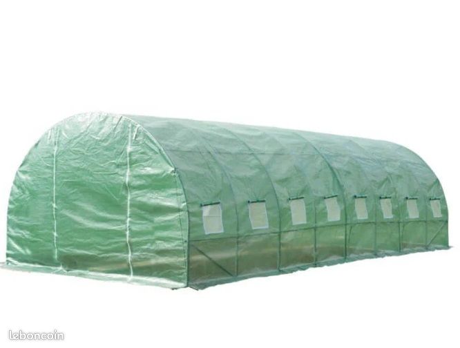 Serre maraicher 24m² Serre de jardin 8x3x2m 4 saisons plantation (image 4)
