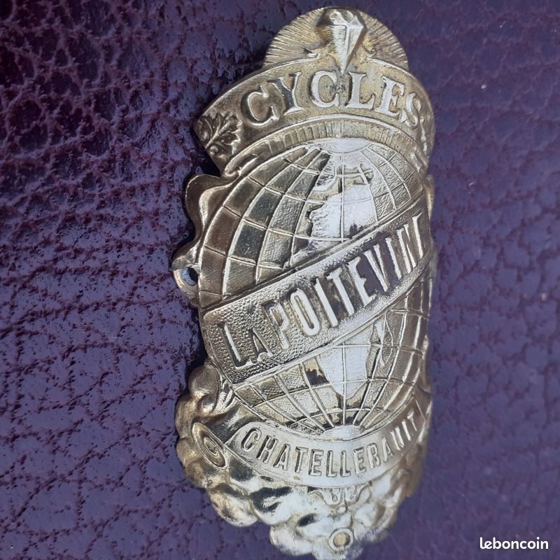 lot : Ancienne Plaque de Vélo Cycles ATLANTIC CHATELLERAULT