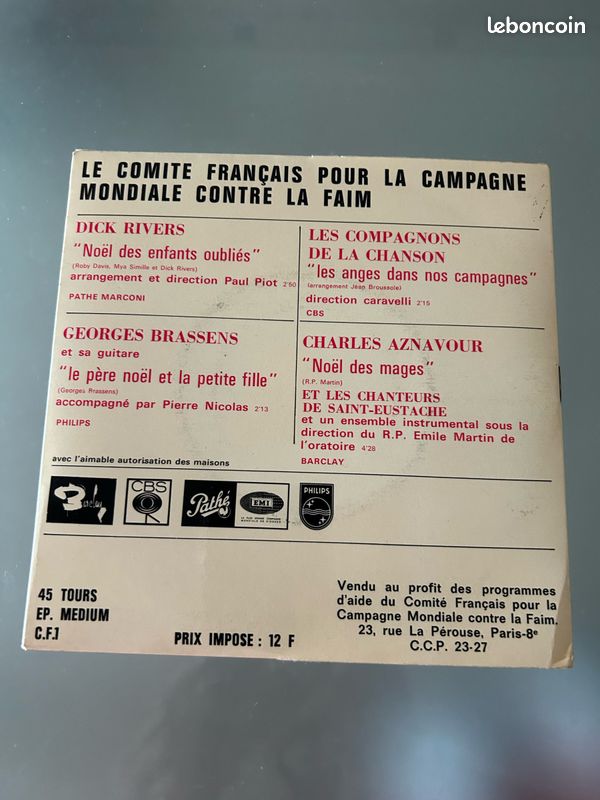 Chansons de Noël.–45T (image 2)