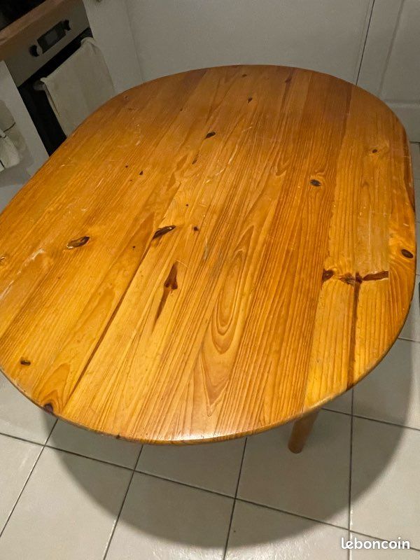 Table à manger en pin (image 2)