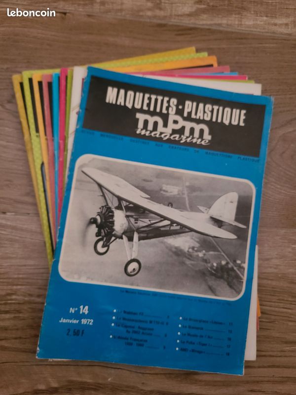 Revue 'Modèle Magazine' N°489 - Plans Du Mini Horten / Concept 60 - Occasion (couverture Abîmée)