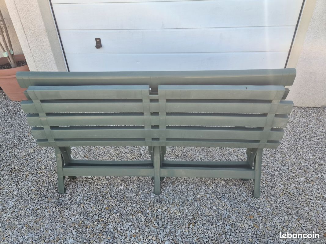 Banc de jardin pliable (image 3)