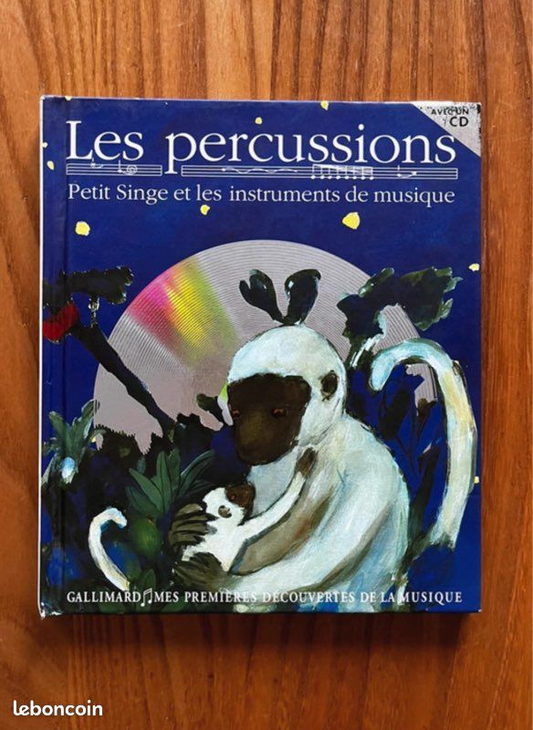 Livre jeunesse avec CD Les percussions (image 1)