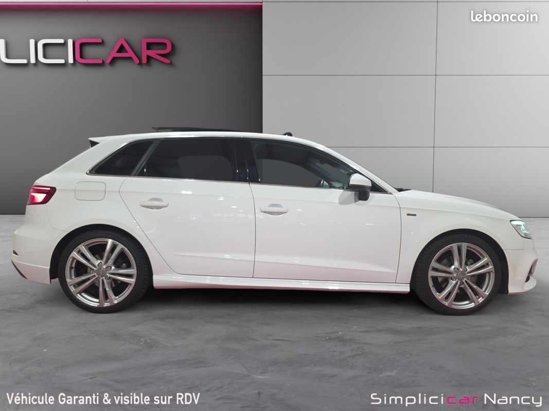 AUDI A3 SPORTBACK S-LINE S-TRONIC 1.5 TFSI 150cv Sièges chauffants Toit ouvrant garantie 12 mois (image 8)