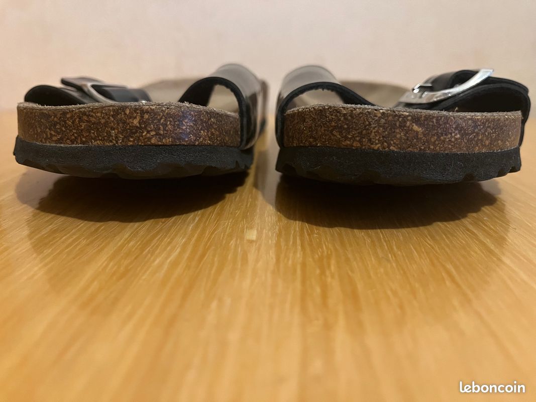Bata Claquettes Noir, P.39 (image 7)