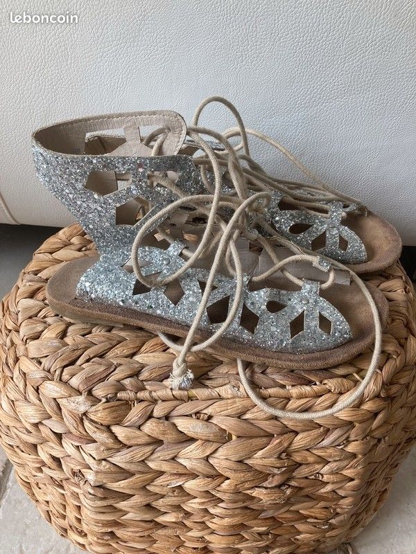 Sandales strass spartiates (image 1)