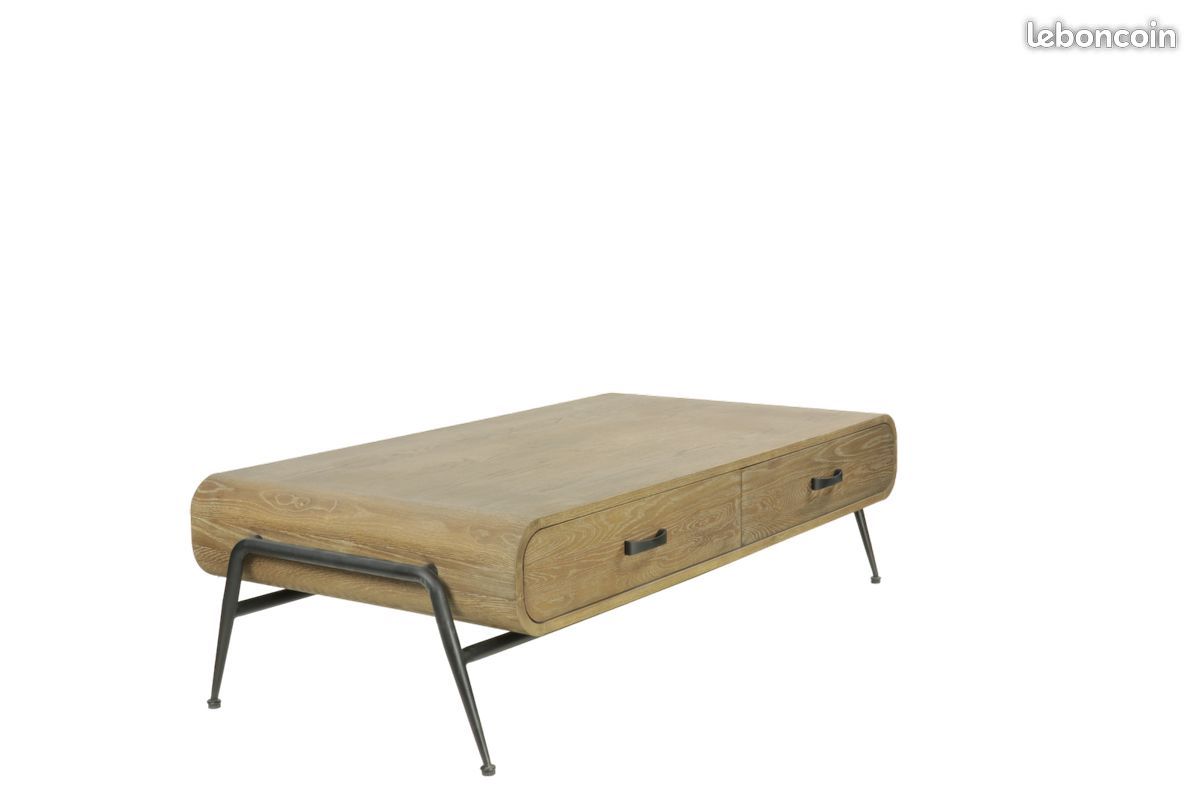 Table basse de salon en bois moderne - Decoduweb (image 5)