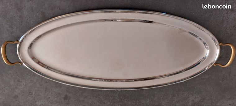 GRAND PLAT OVALE En Argent Massif De Puiforcat  EUR 1.500,00 - FR