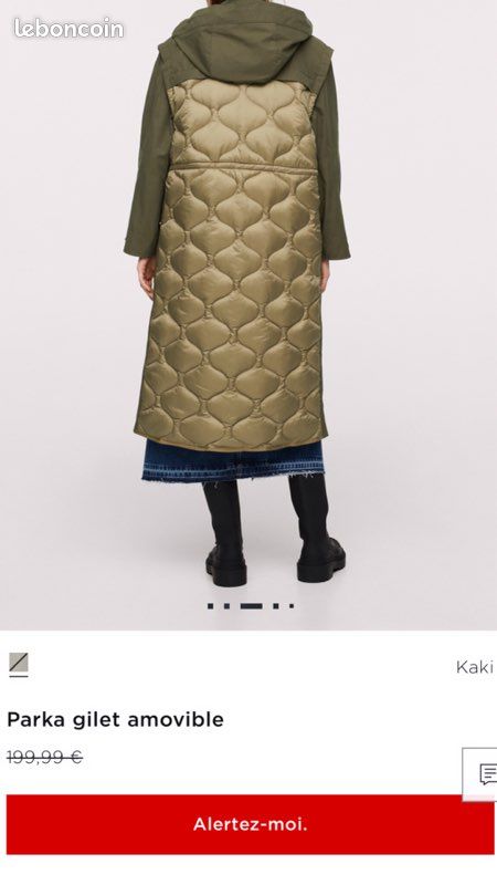 Parka mango avec gilet intérieur amovible Vêtements