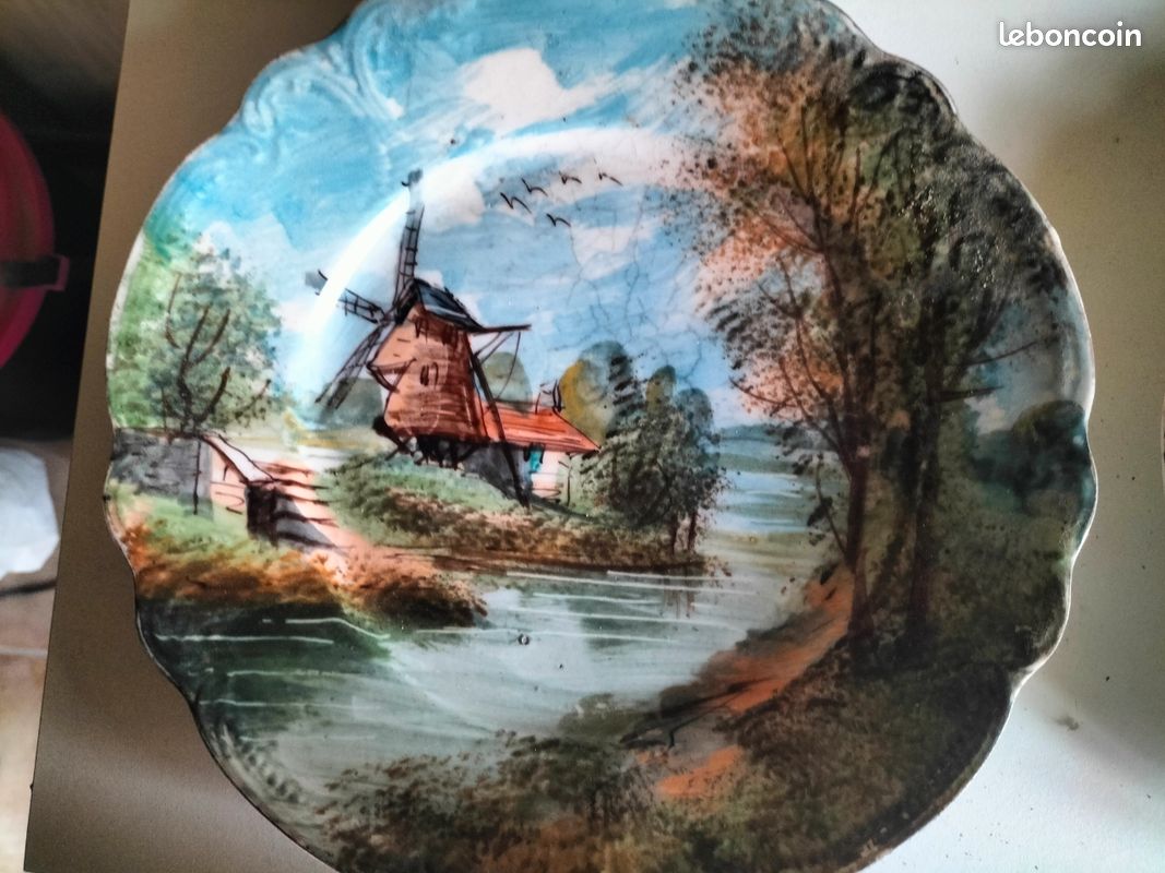 Assiettes décoratives paysages (image 5)