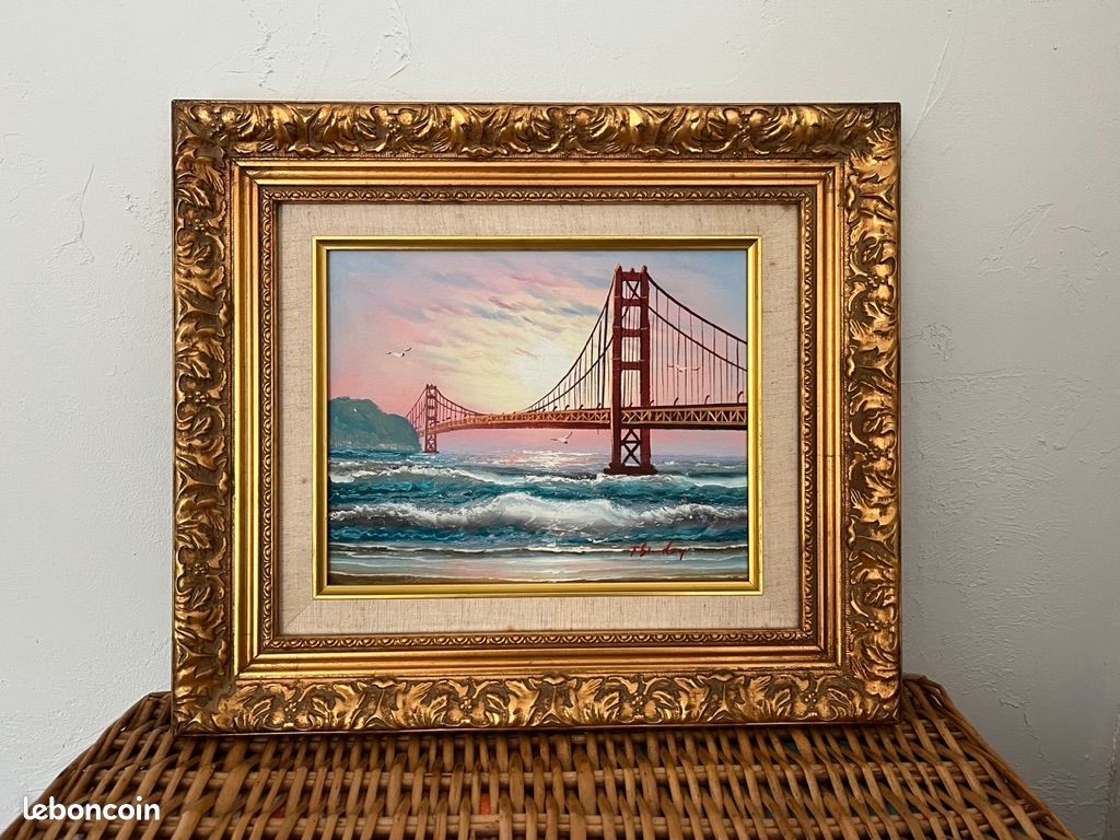 Vue Panoramique Du Golden Gate Bridge Au Coucher Du Soleil À San Ancisco, Californie, USA Banque D'Images Et Photos Libres De Droits. Image 184966905