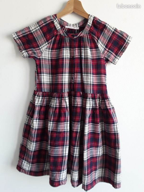 Monoprix Mode Monoprix Fille Robe Robe Fille à Carreaux Monoprix