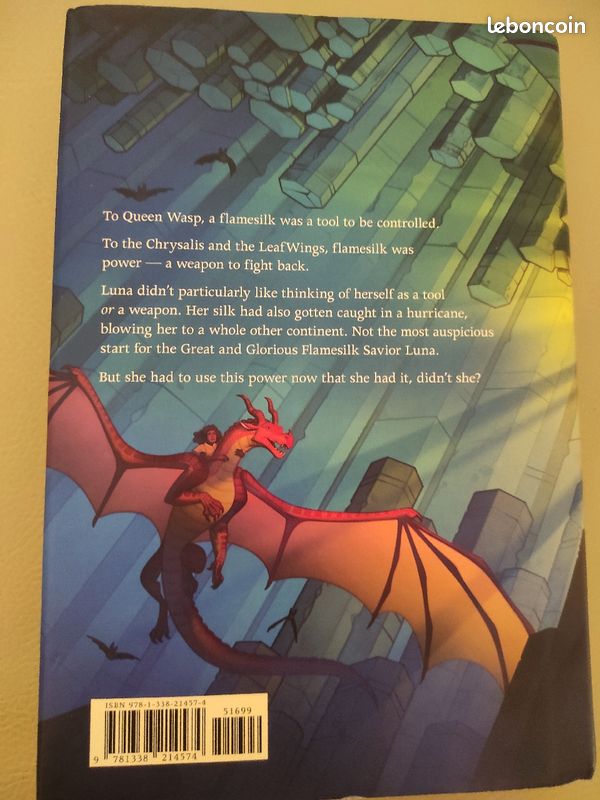 Livre en anglais enfants / ados: Les Royaumes du Feu (image 2)