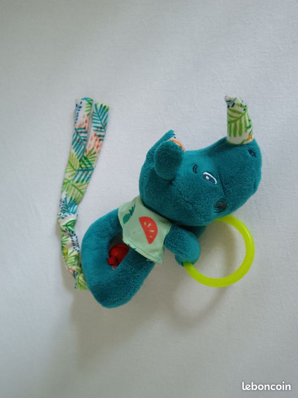 Peluche bébé Rhinocéros (image 1)