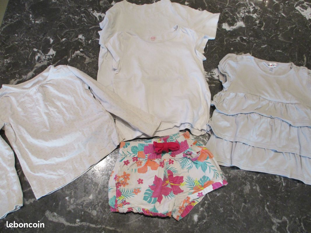 Lot de 18 vêtements pour fille de 3- 4 ans (image 3)