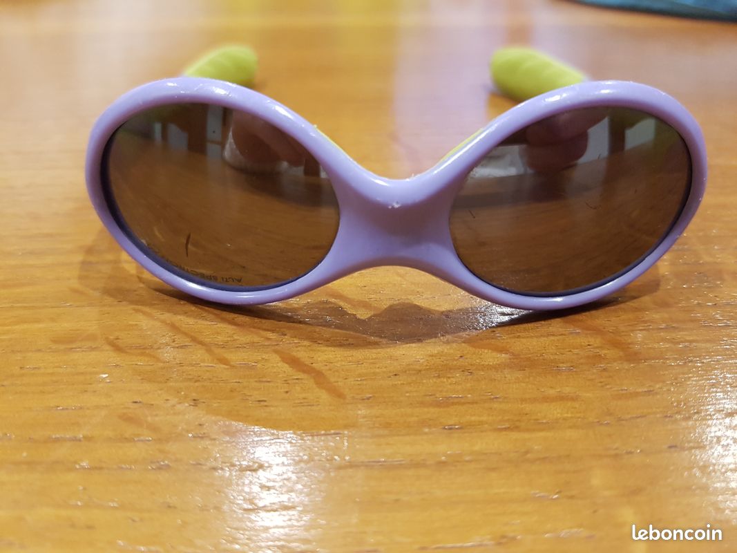 Lunette bébé violette et verte (image 1)