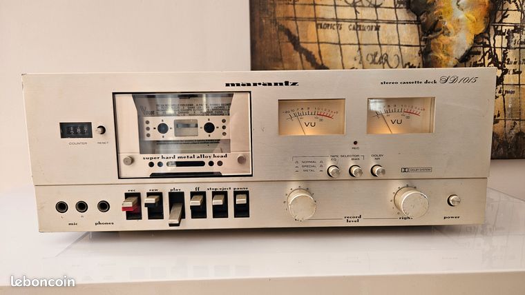 Platine cassette MARANTZ SD1000 année 1979 - Photo, audio & vidéo