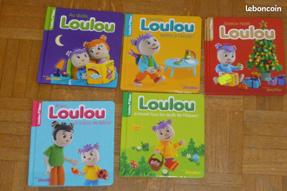 Lot de 6 livres loulou (image 1)