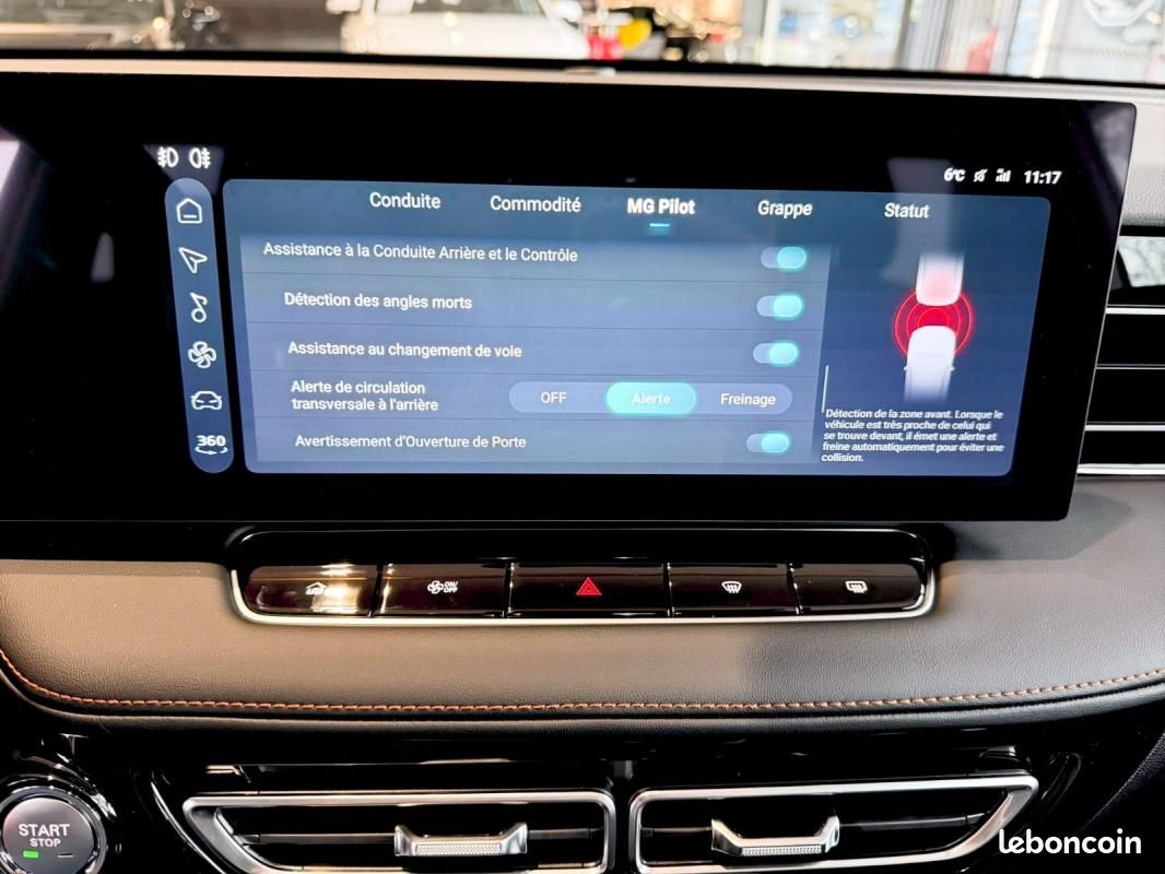 MG EHS III 1.5T GDI HYBRIDE RECHARGEABLE PHEV LUXURY 272 ch 5p (image 18)