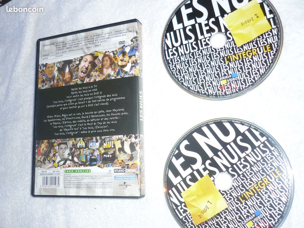 2 DVD : les nuls - l'intégrule - p (image 2)